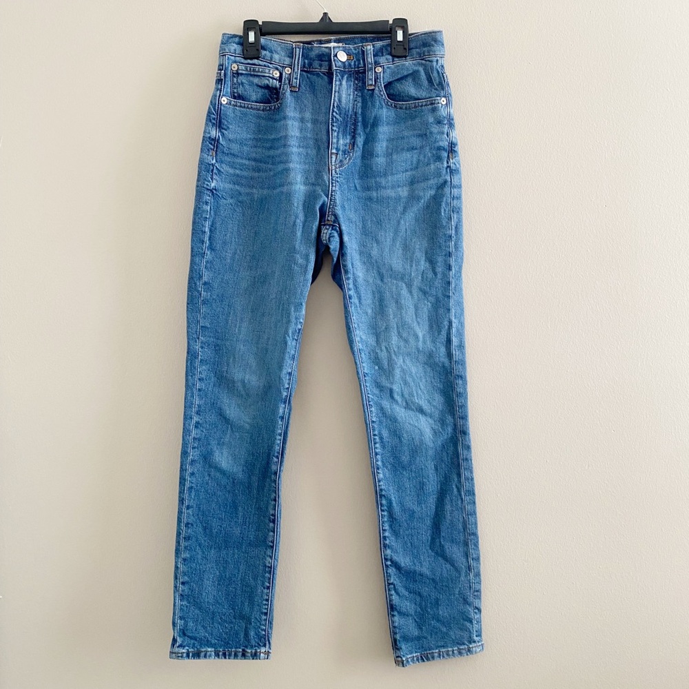 Madewell the High Rise Slim BoyJean Denim Jeans Size 25